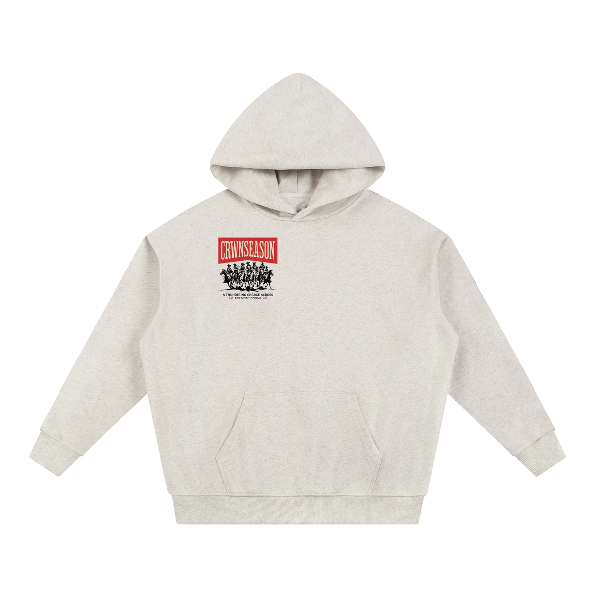 Essential Heavyweight Hoodie Oat Gray ODMPOD