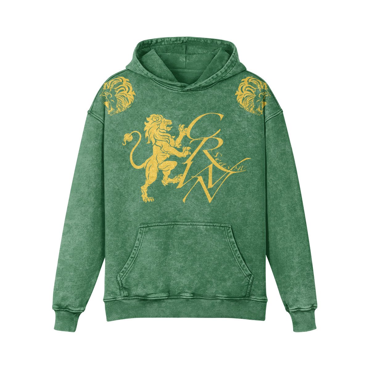 CRWN Royal Oversized Hoodie – House of Kings Co. Cactus Green PODpartner