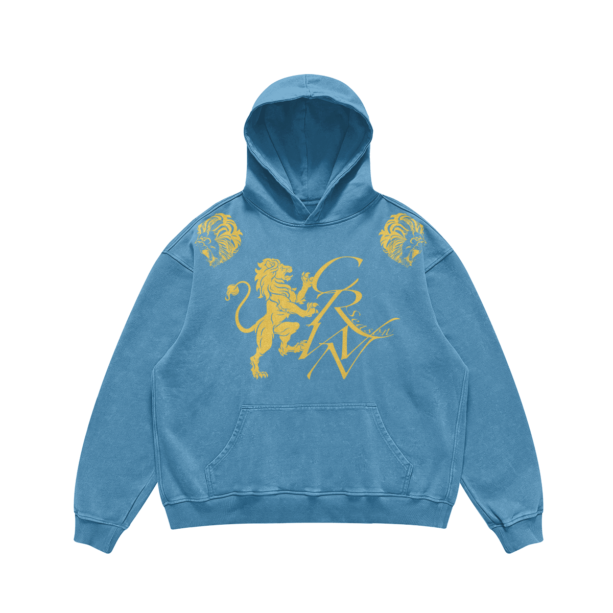CRWN Royal Oversized Hoodie – House of Kings Co. PODpartner