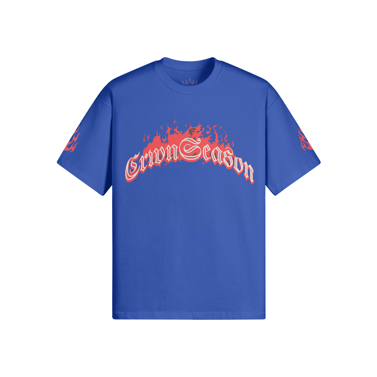 CRWNSEASON Essential T-Shirt – House of Kings Co. Cerulean Blue PODpartner
