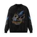 Divine Reflection Shark Heavyweight Crew Faded Black PODpartner