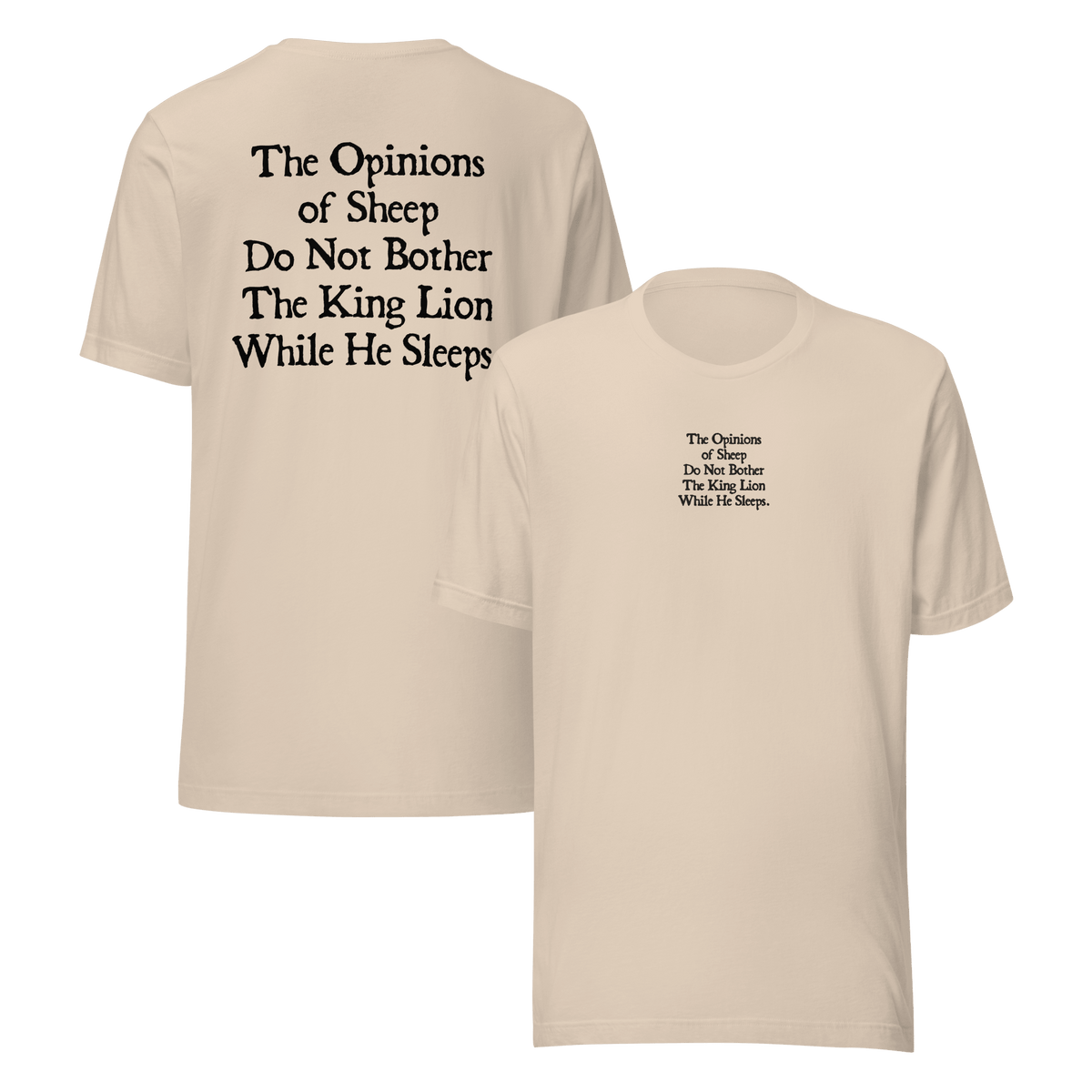 Don't Lose Sleep Tee shirts House of Kings Co.