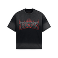 HOK Logo Burnout Graphic T-Shirt – House of Kings Co. Black PODpartner