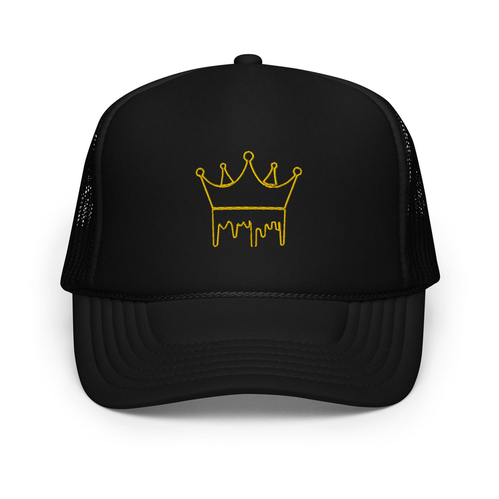HOK Logo Foam Trucker Hat – House of Kings Co. Black House of Kings Co.