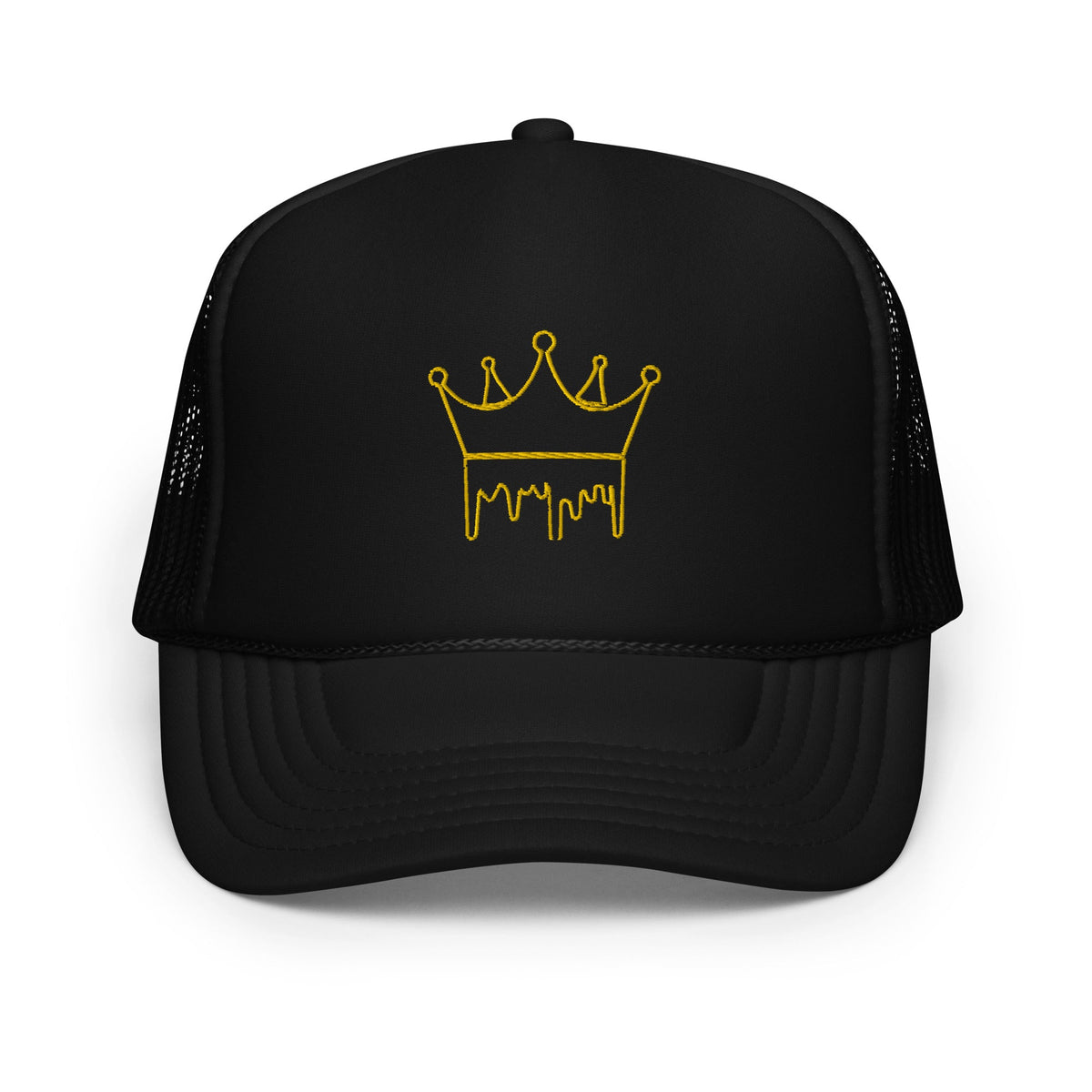 HOK Logo Foam Trucker Hat – House of Kings Co. Black House of Kings Co.