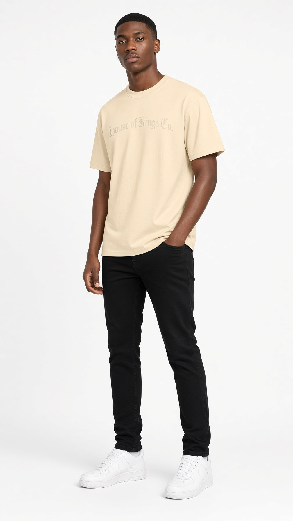 Heavyweight Drop Shoulder T-Shirt T-SHIRT House of Kings Co.