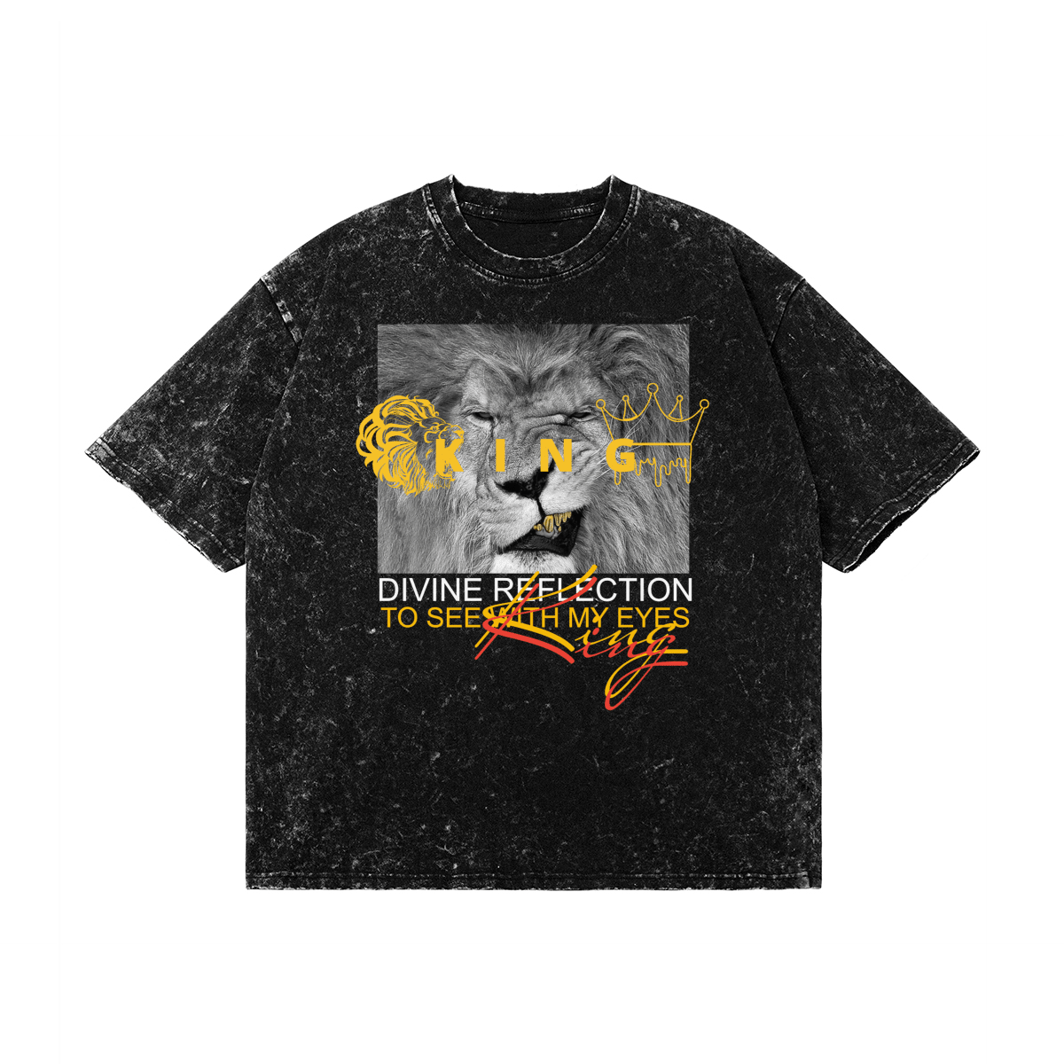 King Divine Reflection Oversized Tee PODpartner