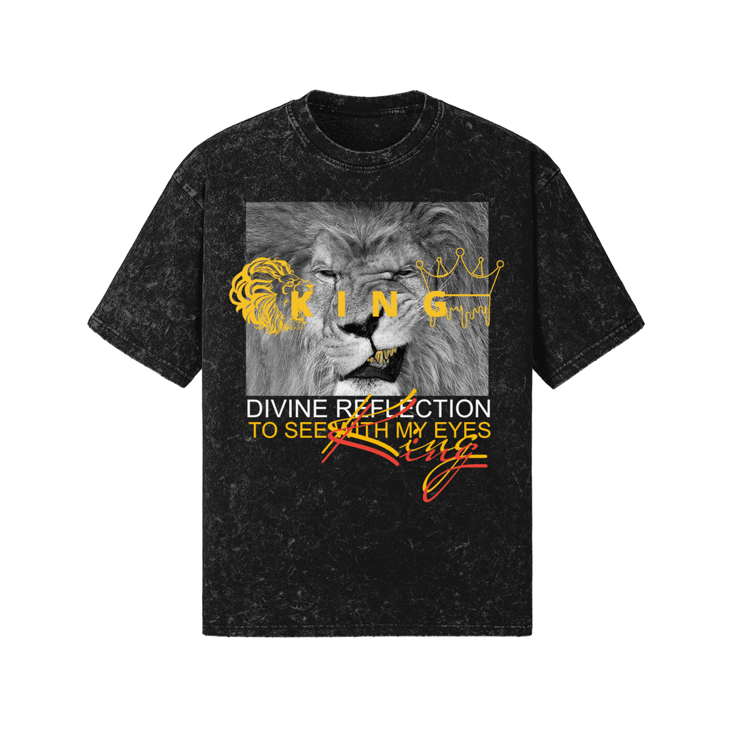 King Divine Reflection Oversized Tee Snow Wash PODpartner