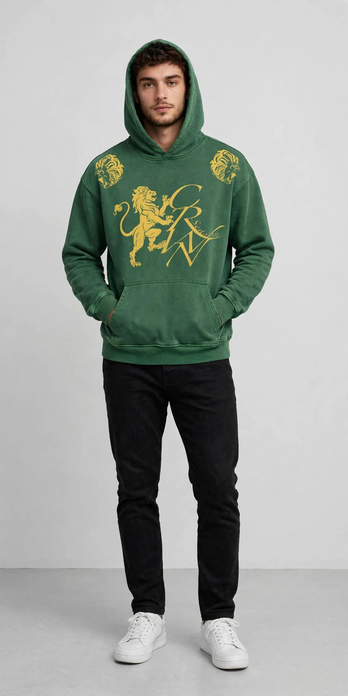 CRWN Royal Oversized Hoodie – House of Kings Co. PODpartner