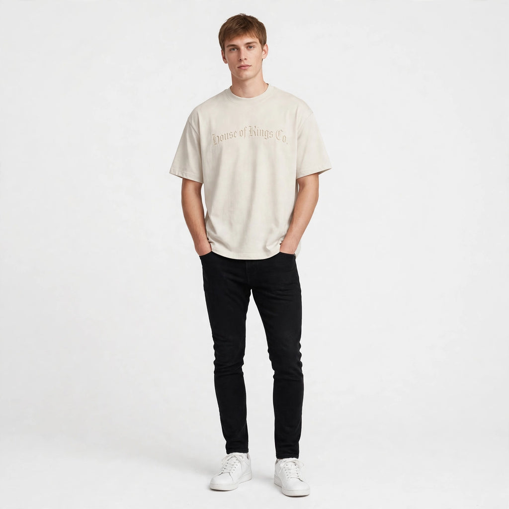 Heavyweight Drop Shoulder T-Shirt T-SHIRT House of Kings Co.