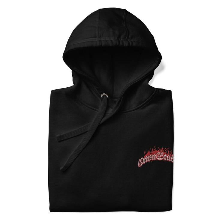 CRWNSEASON Fire Unisex Hoodie