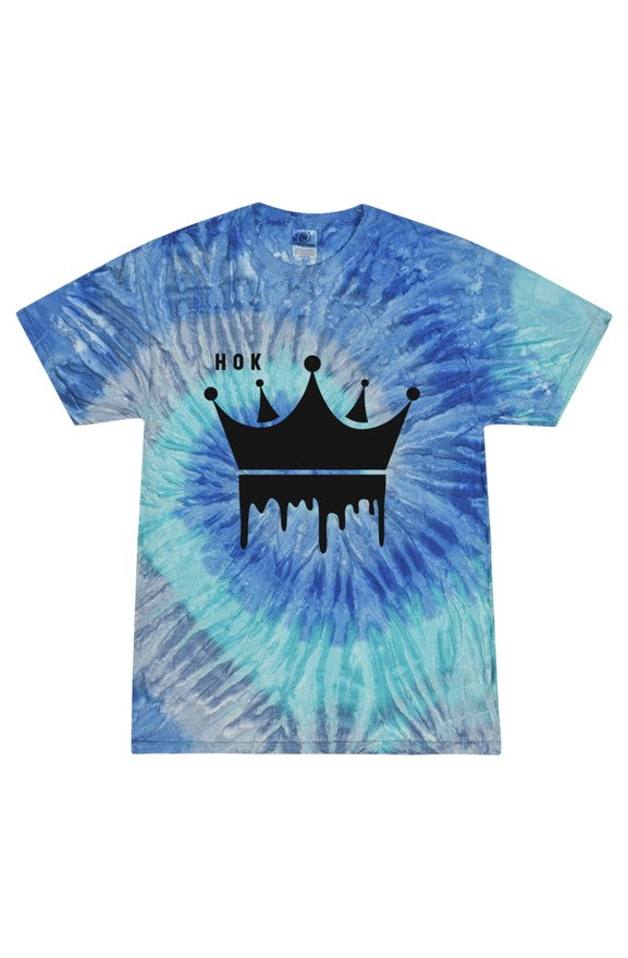 Tie Dye Blue Jerry Adult T Shirt