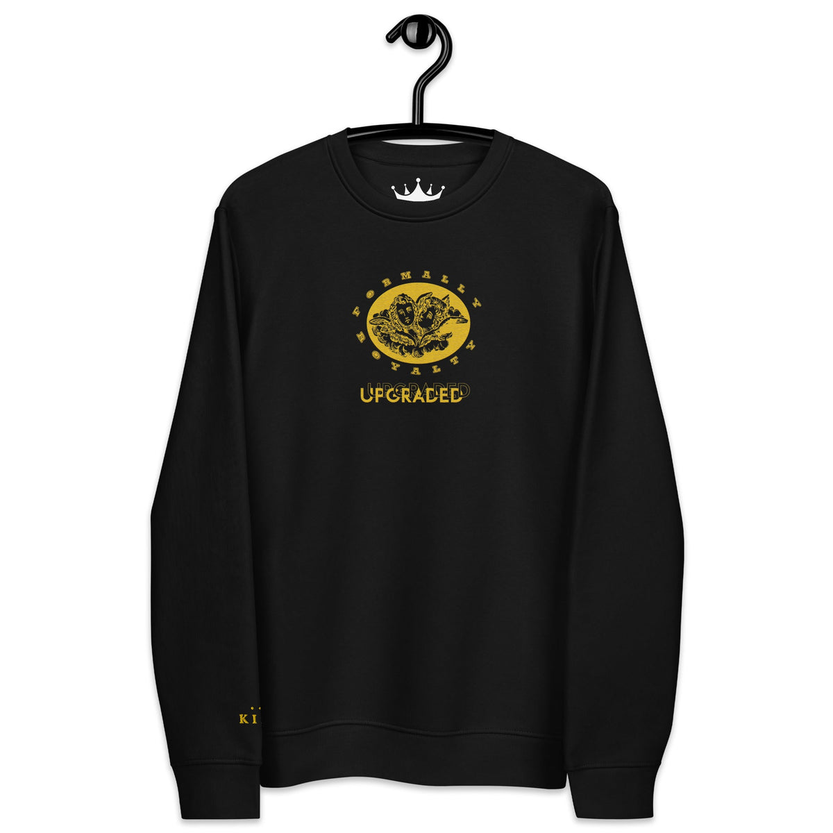 Divine Reflection Unisex Eco Sweatshirt – House of Kings Co. Black House of Kings Co.
