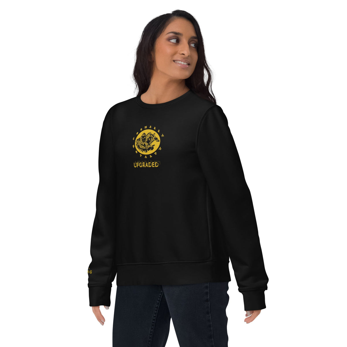 Divine Reflection Unisex Eco Sweatshirt – House of Kings Co. House of Kings Co.