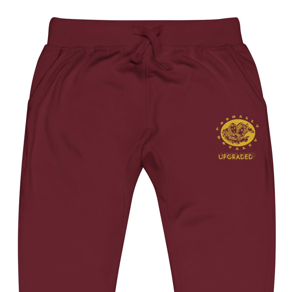 Divine Reflection Unisex Fleece Sweatpants – House of Kings Co. Maroon House of Kings Co.