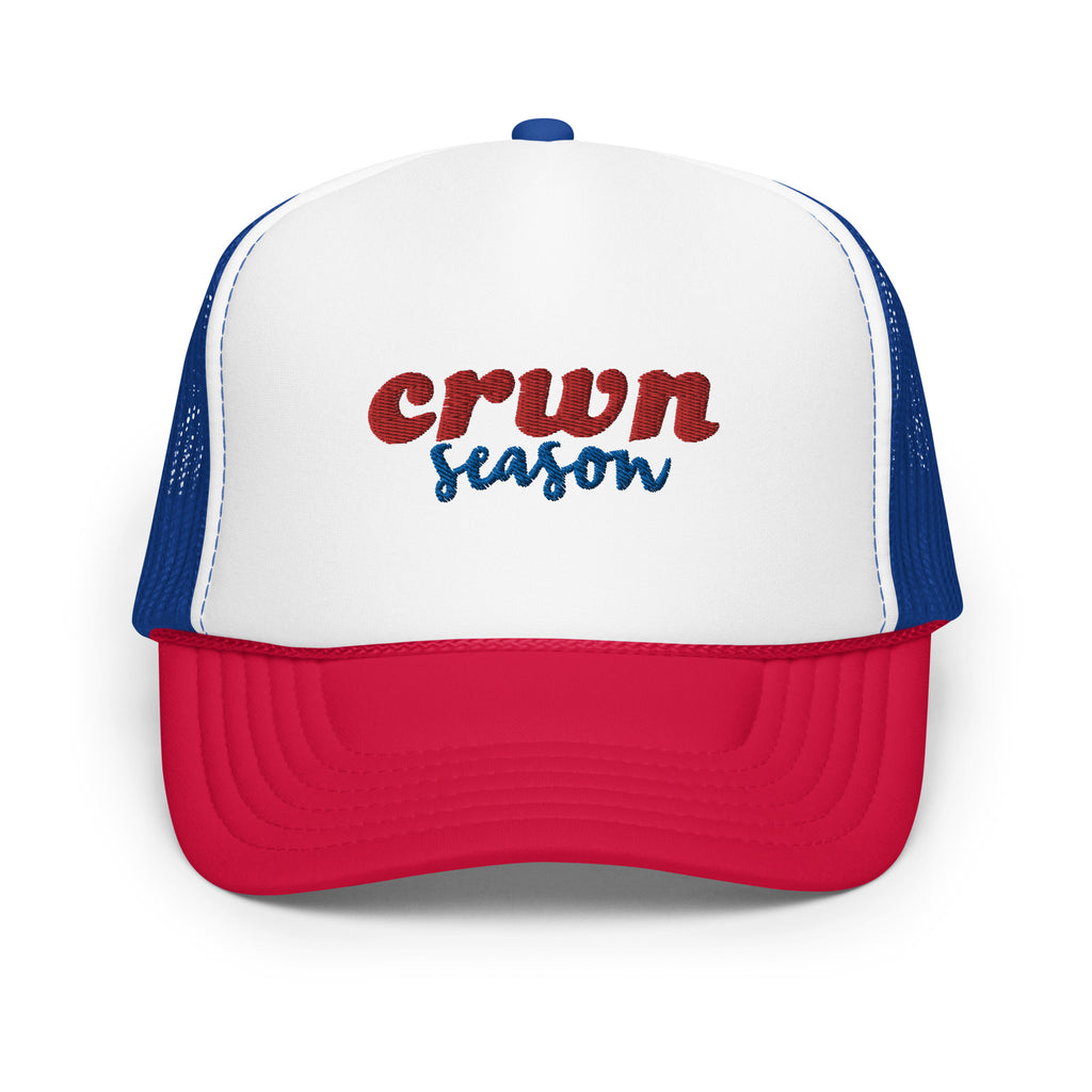 CRWNSEASON Foam trucker hat