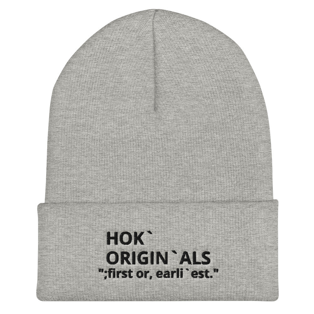HOK Originals Beanie Heather Grey Accessories House of Kings Co.