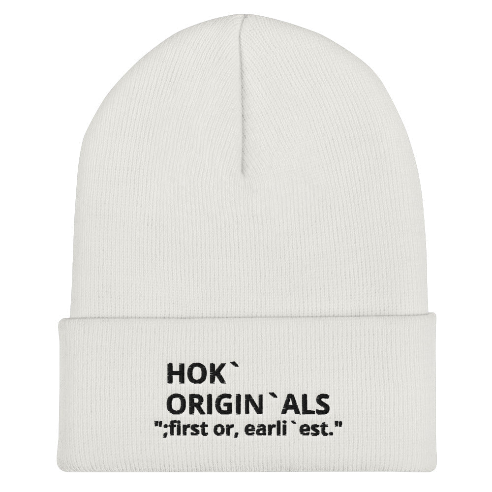 HOK Originals Beanie White Accessories House of Kings Co.