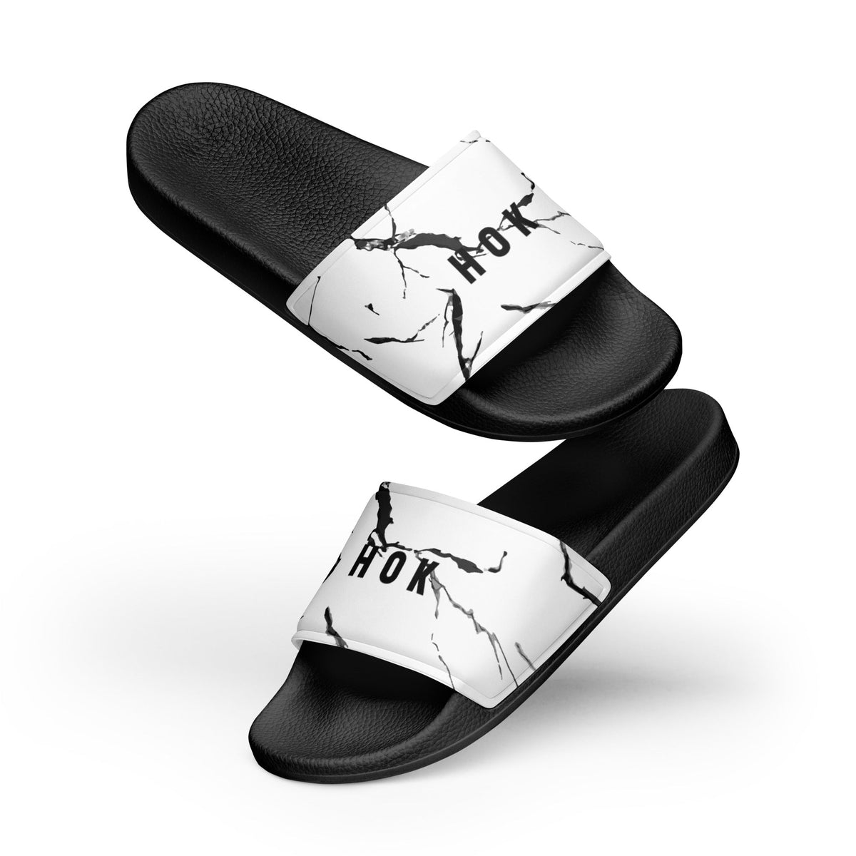 Men's Marble Slides – House of Kings Co. 12.5 shoes House of Kings Co.