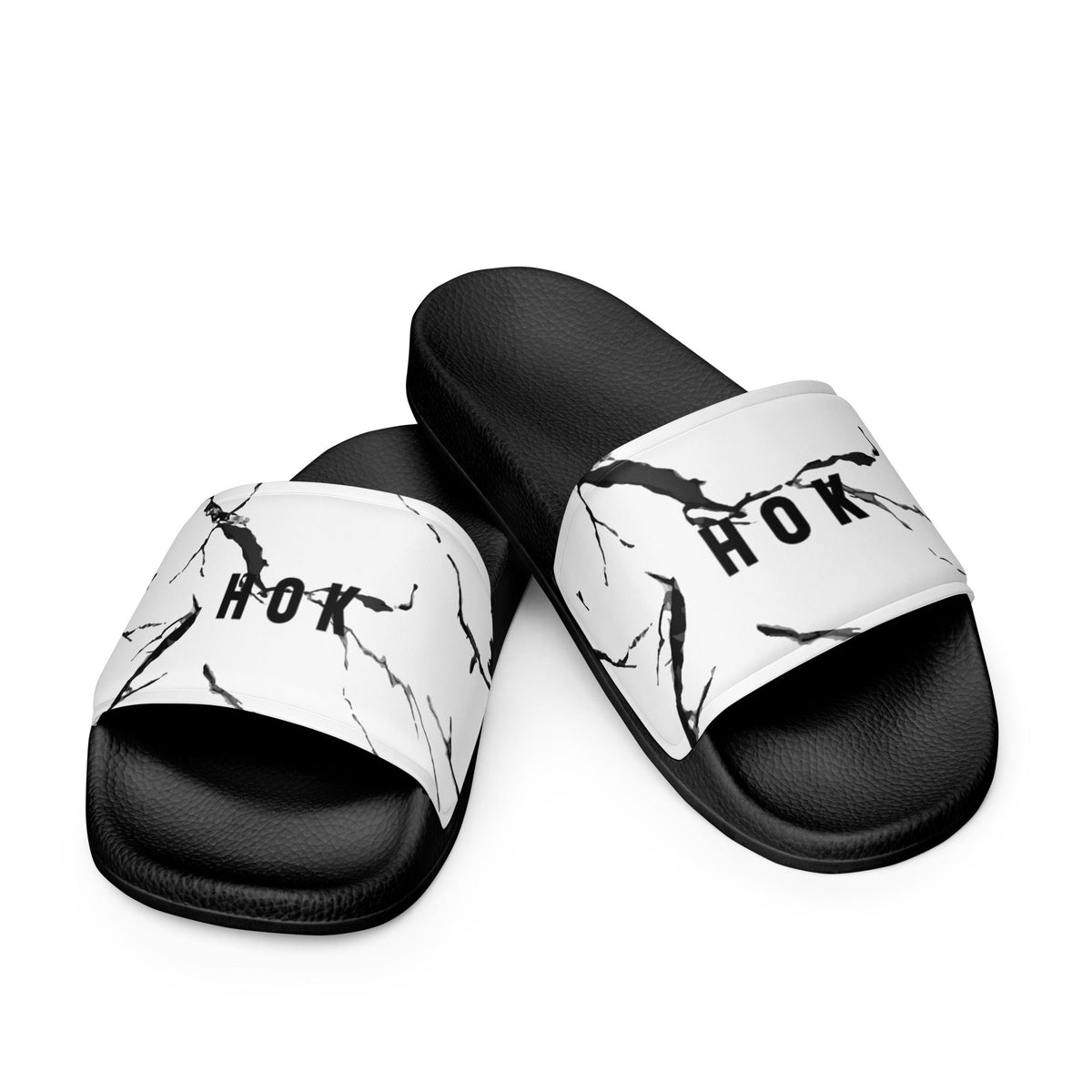 Men's Marble Slides – House of Kings Co. shoes House of Kings Co.