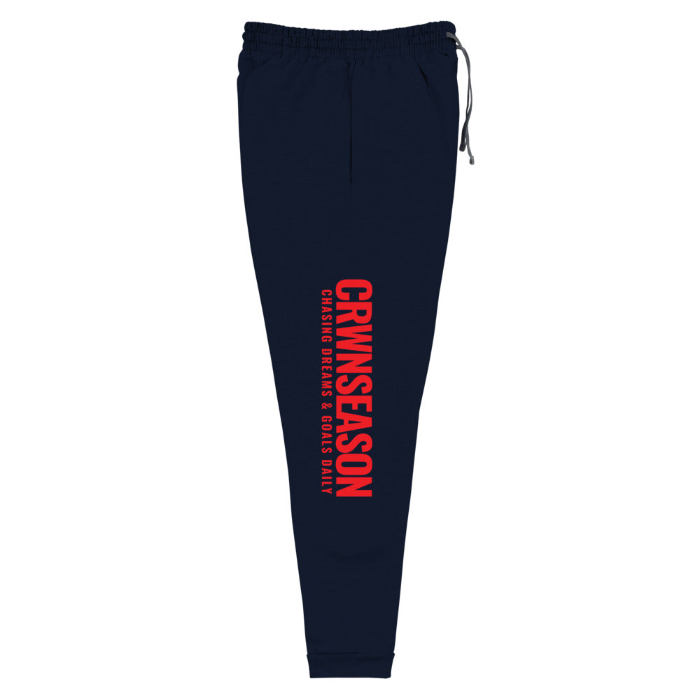 CRWNSEASON Unisex Fleece Joggers