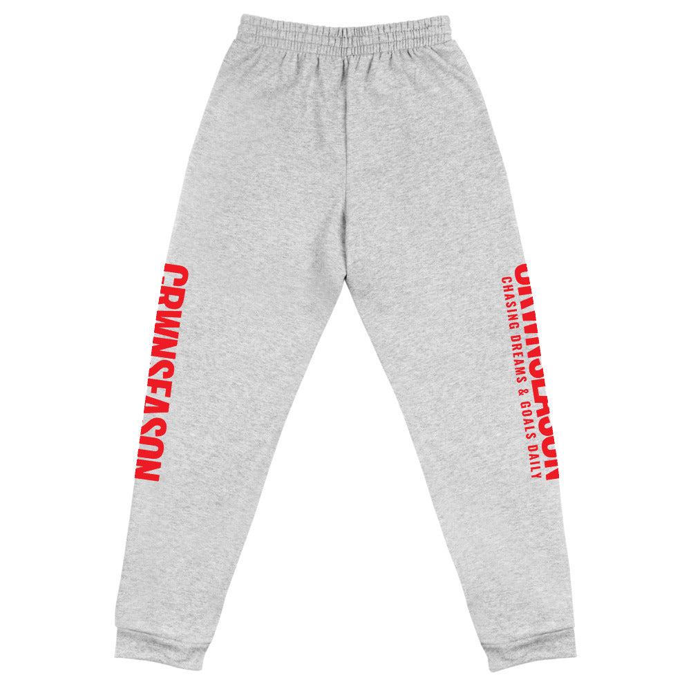 CRWNSEASON Unisex Fleece Joggers