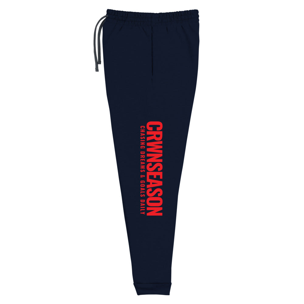 CRWNSEASON Unisex Fleece Joggers
