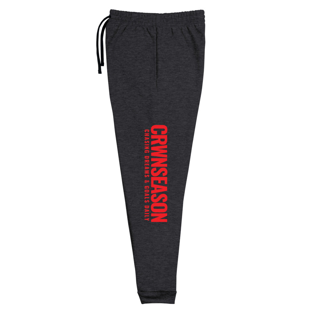 CRWNSEASON Unisex Fleece Joggers