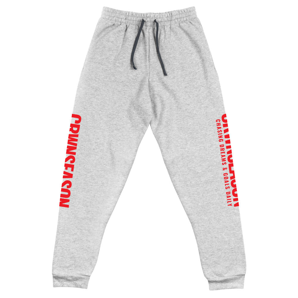 CRWNSEASON Unisex Fleece Joggers