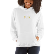 Queen Embroidery Hooded Sweatshirt