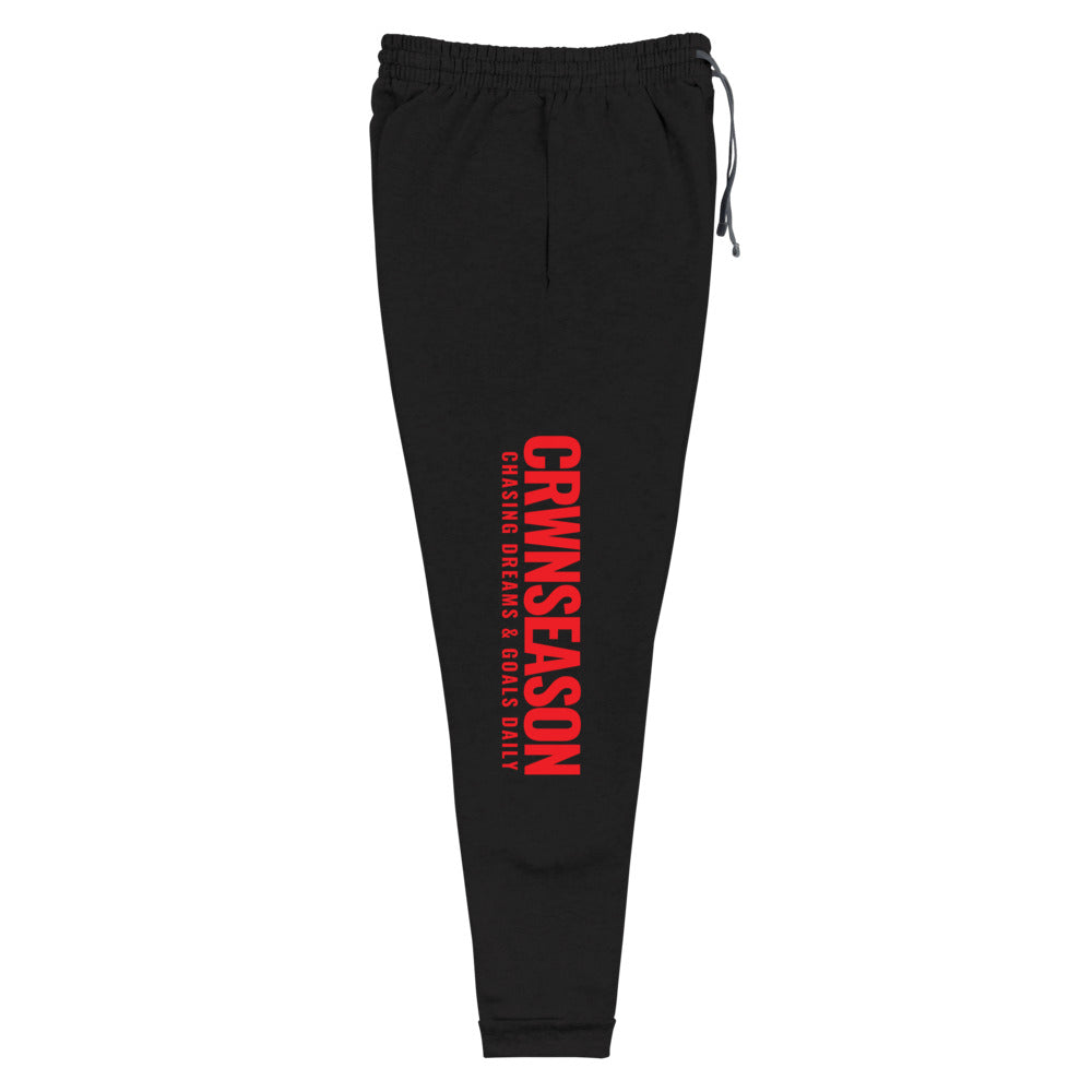 CRWNSEASON Unisex Fleece Joggers