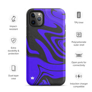 Purple Designer Tough iPhone case